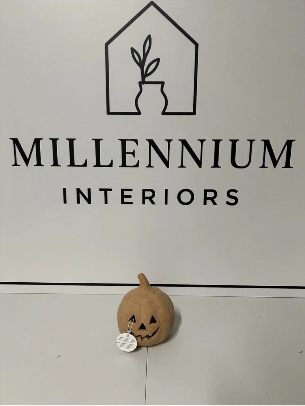 NEW Pottery Barn Handmade Terracota Jack O’ Lantern Halloween Fall Pumpkin MINI